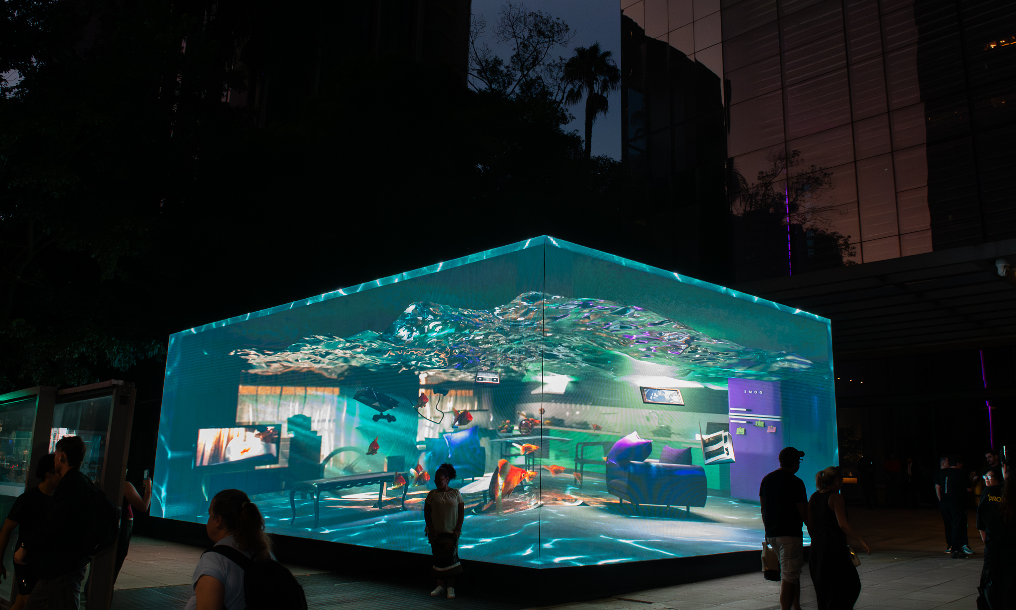 Ativação de Marca Vivo com Painel LED imersivo na Avenida Paulista